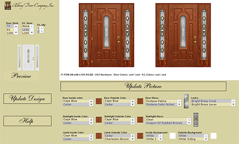 On Line Door Designer